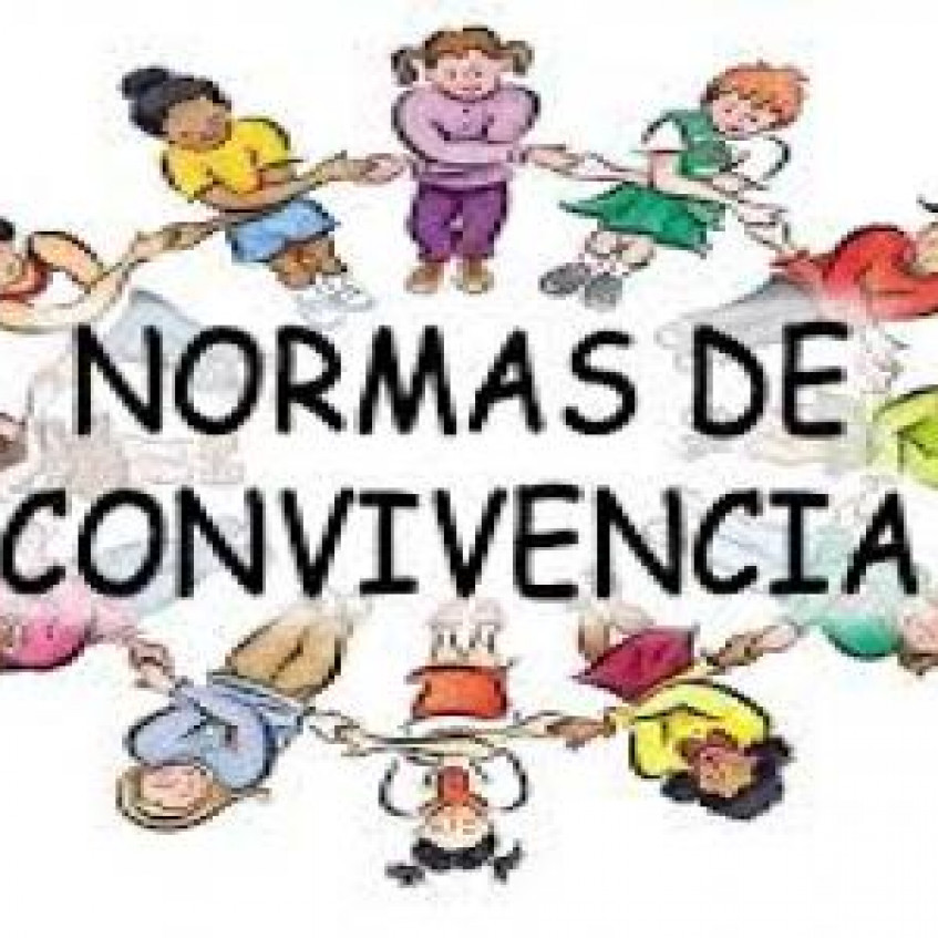 Dibujos de normas de convivencia