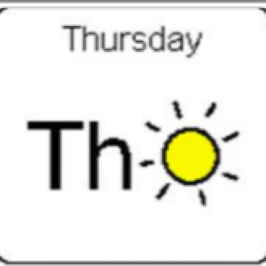 Days of the week pictoeduca